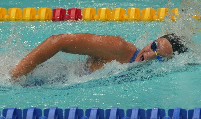 Natation - Championnat de France 30 06 2026 FINALES Laurent Lairys MAXPPP - Lou-Ann Gaudaire of CN Brest during the final of the French Swimming Championships at the Raymond Sommet Olympic Pool in Saint-vâtienne on June30, 2026 ‚Äì photos by Laurent Lairys , Saint Etienne FRANCE  Copyright: xMAXPPPxLaurentxLairysx LLR202606306994 LLR202606306994