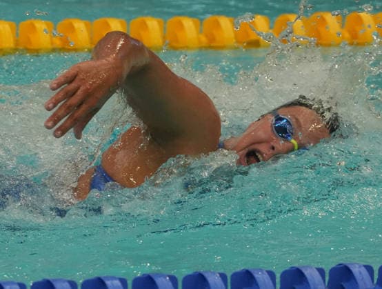 June 30, 2026, Saint Etienne, Bretagne, FRANCE: Lou-Ann Gaudaire of CN Brest during the final of the French Swimming Championships at the Raymond Sommet Olympic Pool in Saint-o°tienne on June30, 2026 Ã¢â‚¬ photos by . Natation - Championnat De France 30 06 2026 FINALES  - ZUMAl193 20260630_zsp_l193_009 Copyright: xLaurentxLairysx