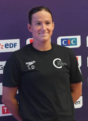 June 30, 2026, Saint Etienne, Bretagne, FRANCE: Ines Delecroix of CN Brest during the final of the French Swimming Championships at the Raymond Sommet Olympic Pool in Saint-o°tienne on June30, 2026 Ã¢â‚¬ photos by . Saint Etienne FRANCE - ZUMAl193 20260630_zsp_l193_018 Copyright: xLaurentxLairysx