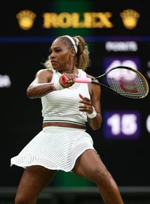 Serena Williams during her first round match Wimbledon Tennis Championships, Day 2, The All England Lawn Tennis and Croquet Club, London, UK - 30 Jun 2026London The All England Lawn Tennis and United Kingdom  Copyright: xKieranxMcManus Shutterstockx 16964203hf