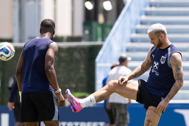 SOCCER - FIFA World Cup, WM, Weltmeisterschaft, Fussball 2026 SANTA BARBARA,CALIFORNIA,USA,30.JUN.26 - SOCCER - FIFA World Cup 2026, USA, Mexico, Canada, training Team AUT. Image shows Marko Arnautovic (AUT).  GEPAxpictures xArminxRauthner