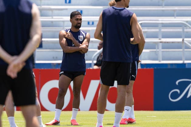 SOCCER - FIFA World Cup, WM, Weltmeisterschaft, Fussball 2026 SANTA BARBARA,CALIFORNIA,USA,30.JUN.26 - SOCCER - FIFA World Cup 2026, USA, Mexico, Canada, training Team AUT. Image shows Phillipp Mwene (AUT).  GEPAxpictures xArminxRauthner