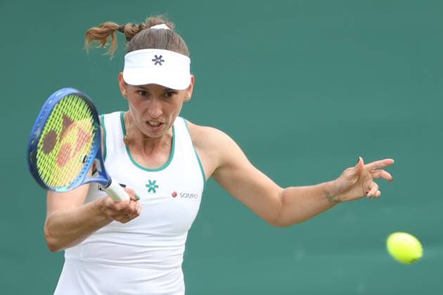 The Championships Wimbledon 2026- DAY 2- 30 06 2026 Great Britain, London, All England Lawn Tennis Club, The Championships Wimbledon 2026 - DAY 2- 30 06 2026 Belgian player Elise Mertens (BEL) pictured during her first round against German Player Laura Siegemund (GER) in London , All England Lawn Tennis Club at The Championships Wimbledon 2026 LONDON GREAT BRITAIN  Copyright: xMélaniexJeusettex