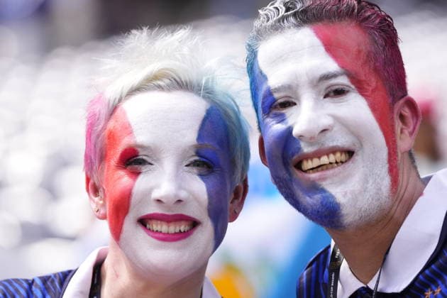 France v Sweden - FIFA World Cup, WM, Weltmeisterschaft, Fussball 2026 - Round of 32 NEW JERSEY, USA - JUNE 30: Fans gather prior the 2026 FIFA World Cup Round of 32 match between France and Sweden at New Jersey Stadium (MetLife Stadium) in East Rutherford, New Jersey, USA, on June 30, 2026. Jose Hernandez Anadolu New Jersey United States. Editorial use only. Please get in touch for any other usage.  Copyright: x2026xAnadoluxJosexHernandezx