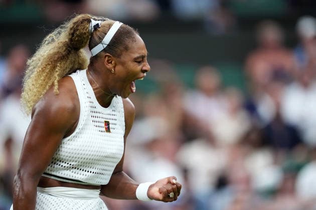2026-06-30 The Championships - Wimbledon 2026 - Day Two LONDON, UNITED KINGDOM - JUNE 30: Serena Williams of United States during Day Two of the The Championships - Wimbledon 2026 at All England Lawn Tennis and Croquet Club on June 30, 2026 in London, England. (Photo by Marleen Fouchier BSR Agency) London United Kingdom Content not available for redistribution in The Netherlands directly or indirectly through any third parties. Copyright: xBSRxAgencyx
