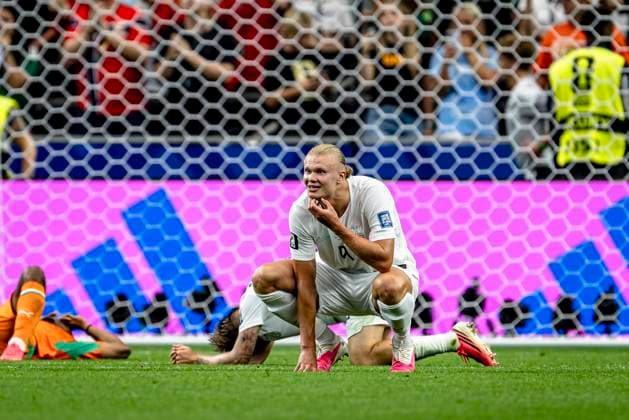DALLAS - Erling Haaland of Norway during the 2026 World Cup match between Ivory Coast and Norway at Dallas Stadium on June 30, 2026, in Dallas, United States. (Photo by Stefan Koops EYE4IMAGES DeFodi Images) - *** DALLAS Erling Haaland of Norway during the 2026 World Cup match between Ivory Coast and Norway at Dallas Stadium on June 30, 2026, in Dallas, United States. Photo by Stefan Koops, EYE4IMAGES, DeFodi Images
