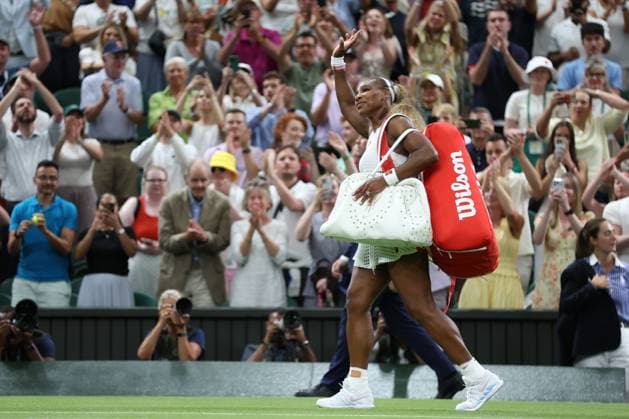 Serena Williams loses her first round match to Maya Joint Wimbledon Tennis Championships, Day 2, The All England Lawn Tennis and Croquet Club, London, UK - 30 Jun 2026London The All England Lawn Tennis and United Kingdom  Copyright: xKieranxMcManus Shutterstockx 16964203ij
