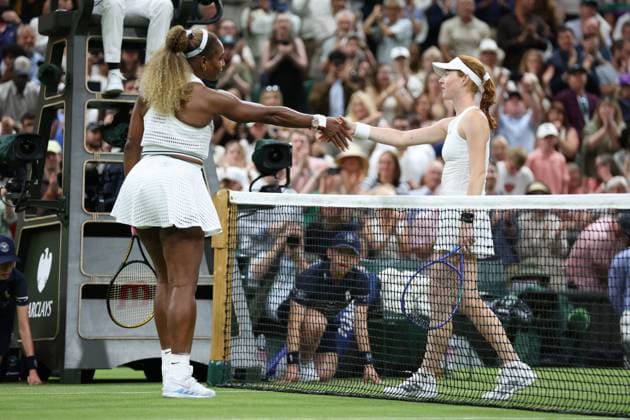 Serena Williams loses her first round match to Maya Joint Wimbledon Tennis Championships, Day 2, The All England Lawn Tennis and Croquet Club, London, UK - 30 Jun 2026London The All England Lawn Tennis and United Kingdom  Copyright: xKieranxMcManus Shutterstockx 16964203ik