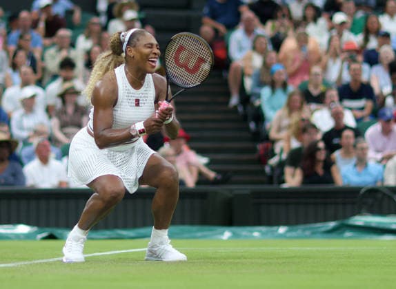 Wimbledon Championships 2026, Day One, AELTC Wimbledon, London, UK - 30 06 2026 Serena Williams (USA) in action during her first round match against Maya Joint (AUS) in the 2026 Wimbledon Championships at the AELTC London London AELTC Wimbledon London GBR, UK NEWSPAPERS OUT Copyright: xMarkxGreenwoodx
