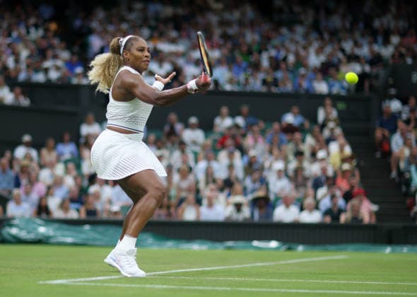 Wimbledon Championships 2026, Day One, AELTC Wimbledon, London, UK - 30 06 2026 Serena Williams (USA) in action during her first round match against Maya Joint (AUS) in the 2026 Wimbledon Championships at the AELTC London London AELTC Wimbledon London GBR, UK NEWSPAPERS OUT Copyright: xMarkxGreenwoodx