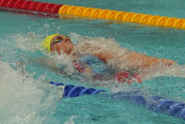Natation - Championnat de France 30 06 2026 FINALES Pauline Mahieu of CANET 66 NATATION during the final 100m Backstroke Women of the French Swimming Championships at the Raymond Sommet Olympic Pool in Saint-Etienne on June30, 2026 photos by Laurent Lairys , Saint EtienneFrance  Copyright: xLaurentxLairysx