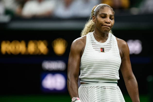 260630 Serena Williams of USA looks dejected as she competes in a first round ladies singles match during day 2 of Wimbledon on June 30, 2026 in London. Photo: Jesper Zerman BILDBYRAN kod JZ JZ0744 tennis wimbledon 2 bbeng depp *** June 30, 2026 Serena Williams of the U.S. looks dejected as she competes in a first-round women s singles match during Day 2 of Wimbledon on June 30, 2026 in London. Photo by Jesper Zerman, BILDBYRAN, code JZ JZ0744, tennis, Wimbledon, 2, bbeng, depp  Copyright: JESPERxZERMAN BB260630JZ064
