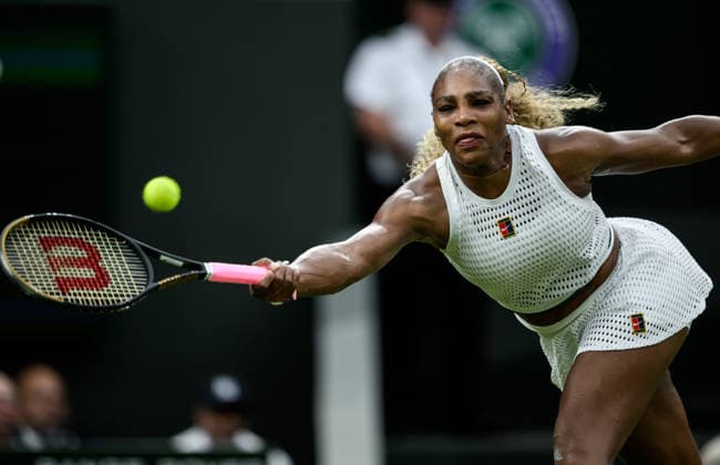 260630 Serena Williams of USA competes in a first round ladies singles match during day 2 of Wimbledon on June 30, 2026 in London. Photo: Jesper Zerman BILDBYRAN kod JZ JZ0744 tennis wimbledon 2 bbeng *** 260630 Serena Williams of the U.S. competes in a first-round women s singles match during Day 2 of Wimbledon on June 30, 2026, in London. Photo by Jesper Zerman, BILDBYRAN, code JZ JZ0744, tennis, Wimbledon, 2 bbeng  Copyright: JESPERxZERMAN BB260630JZ071