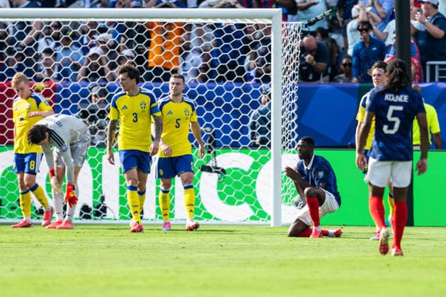 260630 Ousmane Dembele of France looks dejected during the FIFA World Cup, WM, Weltmeisterschaft, Fussball 2026 round of 32 football match between France and Sweden on June 30, 2026 in New Jersey. Photo: Petter Arvidson BILDBYRAN kod PA PA1270 fotboll football soccer fotball vm fotbolls-vm fotball-vm fotbolls-vm 2026 fifa world cup 2026 sverige sweden sverige a bbeng frankrike france round of 32 16-delsfinal depp *** June 30, 2026: Ousmane Dembele of France looks dejected during the FIFA World Cup 2026 Round of 32 soccer match between France and Sweden on June 30, 2026 in New Jersey. Photo by Petter Arvidson, BILDBYRAN, code PA PA1270. soccer, football, soccer, World Cup, soccer World Cup, soccer World Cup, soccer World Cup 2026, FIFA World Cup 2026, Sweden, Sweden, Sweden A, BBENG, Francekrike france round of 32 16th-final depp  Copyright: PETTERxARVIDSON BB260630PA141