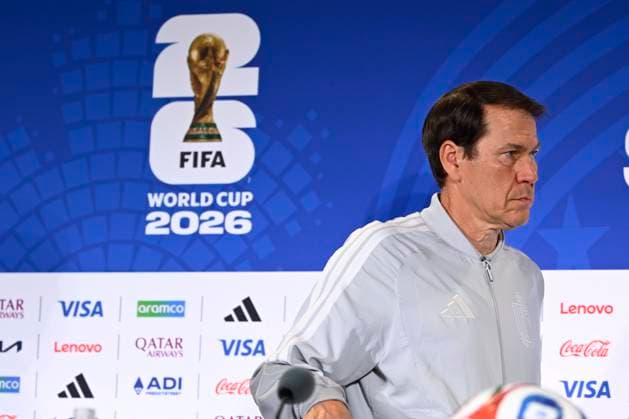 Belgian national football team - FIFA World Cup, WM, Weltmeisterschaft, Fussball 2026 - media activities 30 06 2026 SEATTLE, UNITED STATES OF AMERICA - JUNE 30 : Garcia Rudi head coach of Belgium talking to the press during a press conference, PK, Pressekonferenz at the Lumen Field Stadium prior to the Belgium vs Senegal match during the 2026 FIFA World Cup on June 30, 2026 in Seattle, United States of America, 30 06 2026 Seattle United States of America  Copyright: xNicoxVereeckenx