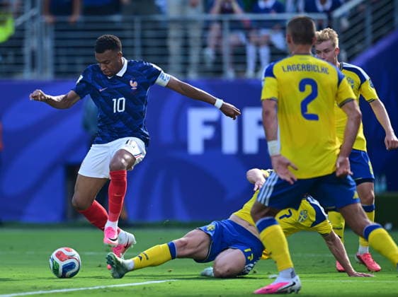 France v Sweden - FIFA World Cup, WM, Weltmeisterschaft, Fussball 2026 - Round of 32 NEW JERSEY, USA - JUNE 30: Kylian Mbappe of France in action during the 2026 FIFA World Cup Round of 32 match between France and Sweden at New Jersey Stadium (MetLife Stadium) in East Rutherford, New Jersey, USA, on June 30, 2026. Abdulhamid Hosbas Anadolu New Jersey United States. Editorial use only. Please get in touch for any other usage.  Copyright: x2026xAnadoluxAbdulhamidxHosbasx