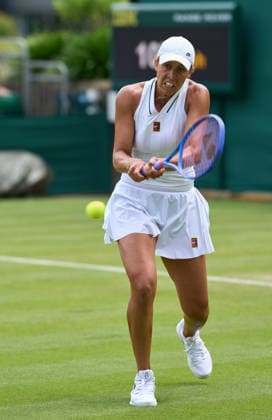2026 Wimbledon, June 30, Day 2 LONDON, - JUNE 30: Madison Keys of the United States plays a shot against Kayla Day of the United States during the 2026 Wimbledon, June 30, Day 2 at The all England club, Wimbledon on June 30, 2026 in London, GBR. London The all England club, Wimbledon GBR Copyright: xPeterxvanxdenxBerg ISIxPhotosx 9432
