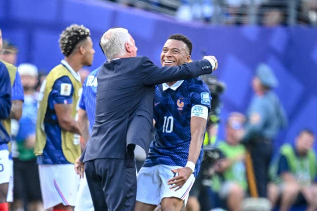 Kylian Mbappe (France) celebrates after scoring his team s first goal during the FIFA World Cup, WM, Weltmeisterschaft, Fussball 2026 Round Of 32 match between France and Sweden at New York New Jersey Stadium on June 30, 2026 in East Rutherford, United States. (Photo by Harry Langer DeFodi Images) - *** Kylian Mbappé of France celebrates after scoring his team s first goal during the 2026 FIFA World Cup Round of 32 match between France and Sweden at New York-New Jersey Stadium on June 30, 2026, in East Rutherford, United States. Photo by Harry Langer, DeFodi Images