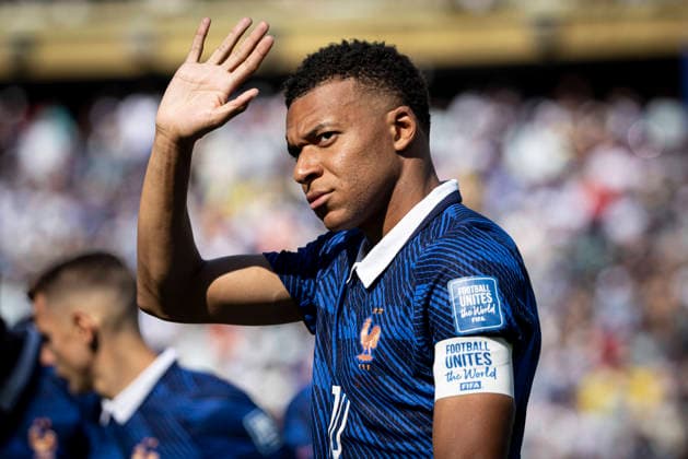 FOOTBALL : France vs Sweden - Coupe du Monde de la FIFA 2026. New York New Jersey Stadium, East Rutherford, New Jersey, Etats-Unis. 30 06 2026. Kylian Mbappe 10 (France) lors du match des seiziemes de finale de la Coupe du Monde de la FIFA 2026 entre la France et la Suede au MetLife Stadium Ã East Rutherford, New Jersey, Etats-Unis, le 30 juin 2026.  Copyright: xx
