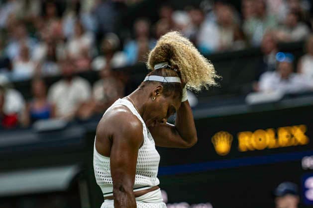 RECORD DATE NOT STATED 30th June 2026; All England Lawn Tennis and Croquet Club, London, England; Wimbledon Tennis Tournament, Day Two; Serena Williams (USA) GodfreyxPitt