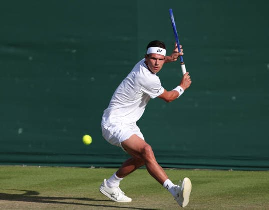 Daniel Altmaier (GER), Herren Einzel, Men s Singles Tennis - Wimbledon 2026 - Grand Slam ITF ATP, Tennis Herren WTA, Tennis Damen - AELTC - London - - Great Britain - 30 June 2026. *** Daniel Altmaier GER, Men s Singles, Wimbledon 2026 Grand Slam ITF ATP WTA AELTC London, Great Britain, June 30, 2026 Copyright: xJuergenxHasenkopfx