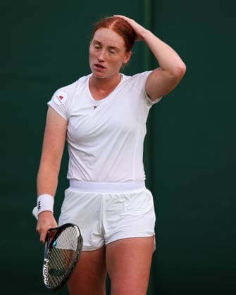 Ella Seidel (GER) reagiert veraergert,enttaeuscht,Aerger, Enttaeuschung,Frust,Emotion, Damen Einzel, Ladies Singles Tennis - Wimbledon 2026 - Grand Slam ITF ATP, Tennis Herren WTA, Tennis Damen - AELTC - London - - Great Britain - 30 June 2026. *** Ella Seidel (GER) reacts with annoyance, disappointment, anger, frustration, and emotion; Women s Singles, Ladies Singles Tennis, Wimbledon 2026, Grand Slam, ITF, ATP, WTA, AELTC, London, Great Britain, June 30, 2026 Copyright: xJuergenxHasenkopfx