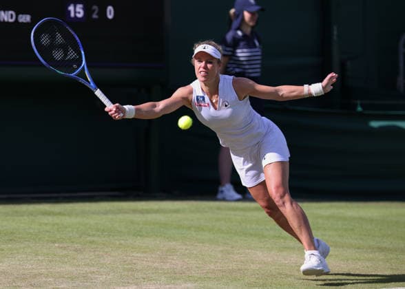 Laura Siegemund, Damen Einzel, Ladies Singles Tennis - Wimbledon 2026 - Grand Slam ITF ATP, Tennis Herren WTA, Tennis Damen - AELTC - London - - Great Britain - 30 June 2026. *** Laura Siegemund, Women s Singles, Wimbledon 2026 Grand Slam ITF ATP WTA AELTC London, Great Britain, June 30, 2026 Copyright: xJuergenxHasenkopfx