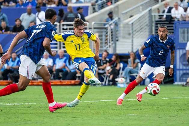 260630 Viktor Gyökeres of Sweden during the FIFA World Cup, WM, Weltmeisterschaft, Fussball 2026 round of 32 football match between France and Sweden on June 30, 2026 in New Jersey. Photo: Petter Arvidson BILDBYRAN kod PA PA1270 fotboll football soccer fotball vm fotbolls-vm fotball-vm fotbolls-vm 2026 fifa world cup 2026 sverige sweden sverige a bbeng frankrike france round of 32 16-delsfinal *** 260630 Viktor Gyökeres of Sweden during the 2026 FIFA World Cup Round of 32 soccer match between France and Sweden on June 30, 2026 in New Jersey. Photo by Petter Arvidson, BILDBYRAN, code PA PA1270. soccer, football, World Cup, 2026 FIFA World Cup, Sweden, Sweden national team, Francekrike france round of 32 round of 16  Copyright: PETTERxARVIDSON BB260630PA231