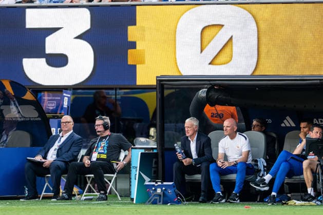 260630 Head coach Didier Claude Deschamps of France during the FIFA World Cup, WM, Weltmeisterschaft, Fussball 2026 round of 32 football match between France and Sweden on June 30, 2026 in New Jersey. Photo: Petter Arvidson BILDBYRAN kod PA PA1270 fotboll football soccer fotball vm fotbolls-vm fotball-vm fotbolls-vm 2026 fifa world cup 2026 sverige sweden sverige a bbeng frankrike france round of 32 16-delsfinal *** June 30, 2026: France head coach Didier Claude Deschamps during the FIFA World Cup 2026 Round of 32 soccer match between France and Sweden on June 30, 2026 in New Jersey. Photo by Petter Arvidson, BILDBYRAN, code PA PA1270. soccer, football, World Cup, 2026 FIFA World Cup, Sweden, Sweden national team, Francekrike france round of 32 round of 16  Copyright: PETTERxARVIDSON BB260630PA234