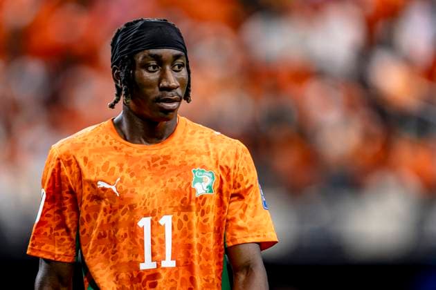 DALLAS - Yan Diomande of Ivory Coast during the 2026 World Cup match between Ivory Coast and Norway at Dallas Stadium on June 30, 2026, in Dallas, United States. (Photo by Stefan Koops EYE4IMAGES DeFodi Images) - *** DALLAS Yan Diomande of Ivory Coast during the 2026 World Cup match between Ivory Coast and Norway at Dallas Stadium on June 30, 2026, in Dallas, United States. Photo by Stefan Koops, EYE4IMAGES, DeFodi Images