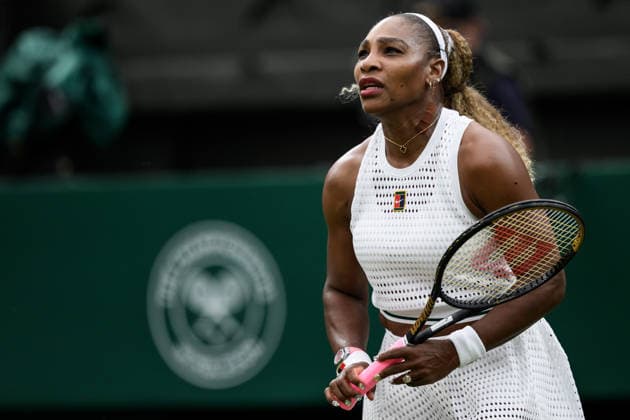 260630 Serena Williams of USA competes in a first round ladies singles match during day 2 of Wimbledon on June 30, 2026 in London. Photo: Jesper Zerman BILDBYRAN kod JZ JZ0744 tennis wimbledon 2 bbeng *** 260630 Serena Williams of the USA competes in a first-round women s singles match during Day 2 of Wimbledon on June 30, 2026, in London. Photo by Jesper Zerman, BILDBYRAN, code JZ JZ0744, tennis, Wimbledon, 2 bbeng  Copyright: JESPERxZERMAN BB260630JZ074