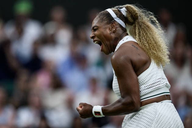 260630 Serena Williams of USA celebrates as she competes in a first round ladies singles match during day 2 of Wimbledon on June 30, 2026 in London. Photo: Jesper Zerman BILDBYRAN kod JZ JZ0744 tennis wimbledon 2 bbeng jubel *** June 30, 2026 Serena Williams of the USA celebrates as she competes in a first-round women s singles match during Day 2 of Wimbledon on June 30, 2026 in London. Photo by Jesper Zerman, BILDBYRAN, code JZ JZ0744, tennis, Wimbledon, 2 bbeng, celebration  Copyright: JESPERxZERMAN BB260630JZ090