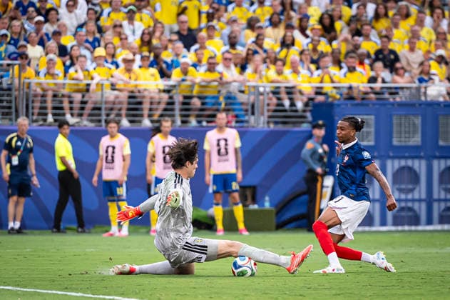 FOOTBALL : France vs Sweden - Coupe du Monde de la FIFA 2026. New York New Jersey Stadium, East Rutherford, New Jersey, Etats-Unis. 30 06 2026. Michael Olise 11 (France)  Copyright: xx