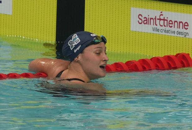 June 30, 2026, Saint Etienne, Bretagne, FRANCE: VASQUEZ Lucie of ES MASSY NATATION during the Final 200 m Breaststroke Women of the French Swimming Championships at the Raymond Sommet Olympic Pool in Saint-o°tienne on June30, 2026 Ã¢â‚¬ photos by . Saint Etienne FRANCE - ZUMAl193 20260630_zsp_l193_052 Copyright: xLaurentxLairysx