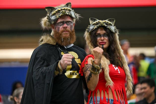 Sport Bilder des Tages #3 June 30, 2026: Norway fans celebrate their win over CIV after the FIFA World Cup, WM, Weltmeisterschaft, Fussball Round of 32 matchup between CoÂ te d Ivoire and Norway at Dallas Stadium in Arlington, Texas. Cal Media FIFA World Cup 2026: CoÂ Te D Ivoire Vs Norway JUN 30  - ZUMAc04_ 20260630_zma_c04_154 Copyright: xMichaelxDornx