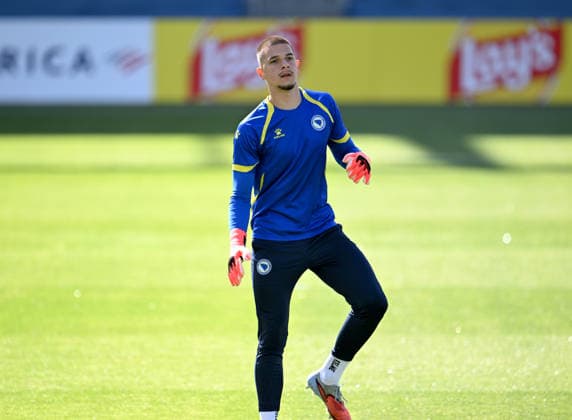 FIFA World Cup, WM, Weltmeisterschaft, Fussball 2026: Training session of Bosnia and Herzegovina in San Jose, California SAN JOSE, CALIFORNIA - JUNE 30: Goalkeeper Mladen Jurkas of team Bosnia Herzegovina attends a training session at PayPal Park in San Jose on June 30, 2026 ahead of the 2026 FIFA World Cup Round 32 match between USA vs Bosnia and Herzegovina at the San Francisco Stadium (Levi s Stadium) in Santa Clara, California, United States. Tayfun Coskun Anadolu California United States. Editorial use only. Please get in touch for any other usage.  Copyright: x2026xAnadoluxTayfunxCoskunx