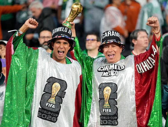 (260701) -- MEXICO CITY, July 1, 2026 -- Fans cheer before the round of 32 match between Mexico and Ecuador at the 2026 FIFA World Cup, WM, Weltmeisterschaft, Fussball at the Mexico City Stadium, Mexico, June 30, 2026. (Photo by Xinhua) (SP)MEXICO-MEXICO CITY-FOOTBALL-FIFA WORLD CUP-ROUND OF 32-MEX VS ECU MartinxZabala 