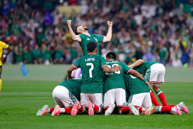 FIFA WORLD CUL 2026 MEXICO VS ECUADOR FIFA World Cup, WM, Weltmeisterschaft, Fussball 2026 MEXICO VS ECUADOR MEXICO VS ECUADOR 30062026 MEXICO CITY, MEXICO Action photo of players of Mexico, celebrating a goal during game of the FIFA World Cup 2026, held at the Estadio Ciudad de Mexico of Mexico City. Foto de accion de jugadores de Mexico, celebrando un gol durante juego de la Copa del Mundo 2026 de la FIFA, celebrado en el Estadio Ciudad de Mexico de la Ciudad de Mexico. PHOTO BY IMAGENSHOP AGENCIA FOTOGRAFICA MEXICO CITY MEXICO CITY MEXICO *** FIFA WORLD CUP 2026 MEXICO VS. ECUADOR FIFA WORLD CUP 2026 MEXICO VS. ECUADOR MEXICO VS. ECUADOR 30062026 MEXICO CITY, MEXICO Action photo of Mexican players celebrating a goal during a match of the 2026 FIFA World Cup, held at the Estadio Ciudad de Mexico in Mexico City Action photo of Mexican players, celebrating a goal during a match of the 2026 FIFA World Cup, held at the Estadio Ciudad de Mexico in Mexico City PHOTO BY IMAGENSHOP PHOTO AGENCY MEXICO CITY MEXICO CITY MEXICO Copyright: xJORGExREYESx