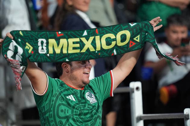 Mexico v Ecuador Round of 32 - FIFA World Cup, WM, Weltmeisterschaft, Fussball 2026 A Mexican football fan supports his national team, Nationalteam during the FIFA Word Cup 2026 round of 32 match between Mexico and Ecuador at Mexico City Stadium. on June 30, 2026 in Mexico City, Mexico. (Photo by Ian Robles Eyepix Group) Copyright: xIanxRobles xEyepixxGroupx EL_30062026_189822JPEG