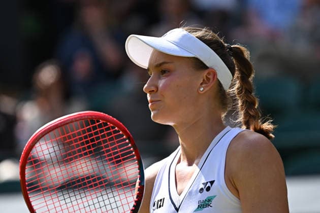 2026 Wimbledon - Elena Rybakina Elena Rybakina (RUS) during her first round match at the 2025 Wimbledon Tennis Championships at the AELTC in London, GREAT BRITAIN, on JuNE 30, 2026. Photo by Corinne Dubreuil ABACAPRESS.COM London  Copyright: xDubreuilxCorinne ABACAx
