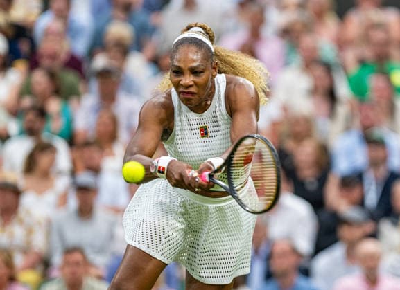 Tennis - Wimbledon Championship 2026 - Day 2 LONDON, ENGLAND - Tuesday, June 30, 2026: Serena Williams (USA) during the Ladies Singles First Round match on Day Two of The Championships Wimbledon 2026 at the All England Lawn Tennis and Croquet Club. (Photo by Kirsten Holst Propaganda) LONDON All England Lawn Tennis and Croquet Club GREATER LONDON ENGLAND  Copyright: xKirstenxHolstx 2026-06-30-044-Wimbledon_D2