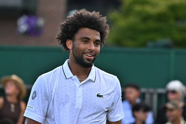 2026 Wimbledon - Arthur Fils Arthur Fils (FRA) during his first round match at the 2025 Wimbledon Tennis Championships at the AELTC in London, GREAT BRITAIN, on JuNE 30, 2026. Photo by Corinne Dubreuil ABACAPRESS.COM London  Copyright: xDubreuilxCorinne ABACAx