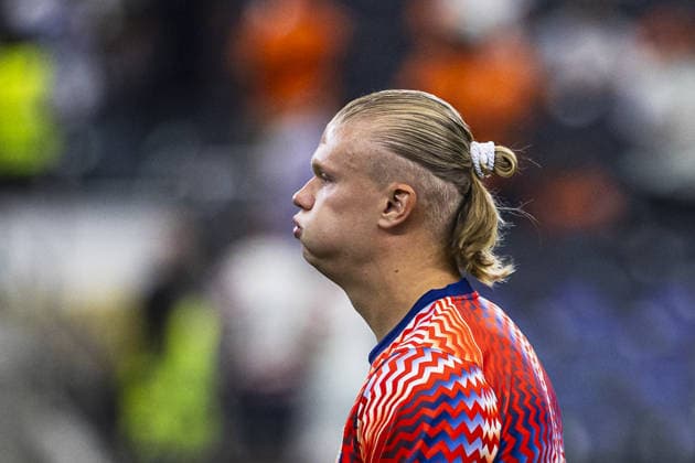 Erling Haaland of Norway reacts during the FIFA World Cup, WM, Weltmeisterschaft, Fussball 2026 Round of 32 match between Ivory Coast and Norway at Dallas Stadium on June 30th,2026 (Photo by Joao Bravo Sports Press Photo)  Copyright: xJoaoxBravo SportsxPressxPhotox Sportspressphoto_SPR181646