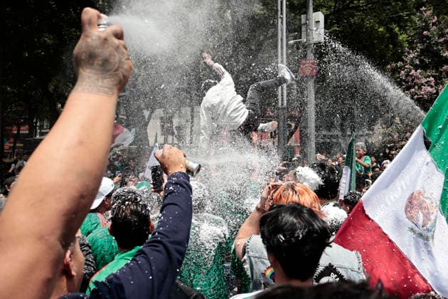 June 30, 2026, Mexico City, Cdmx, Mexico: From early on, hundredsÃ¢â‚¬or perhaps thousandsÃ¢â‚¬of Mexico national team, Nationalteam supporters began arriving to watch the broadcast of the match against Ecuador. The two teams are facing off in the Round of 32; the winner advances to the next round, while the loserÃ¢â‚¬â ¢s participation in the 2026 FIFA World Cup, WM, Weltmeisterschaft, Fussball comes to an end. If Mexico advances, they would play their fifth matchÃ¢â‚¬a stage they have failed to progress beyond in previous World Cups. This match holds political significance for both countries, as diplomatic relations were severed in April 2024 following the storming of the Mexican Embassy in Ecuador to arrest former Vice President Jorge Glas, who had been granted political asylum by Mexican authorities. Mexico City Mexico - ZUMAp204 0860454509st Copyright: xJosuexPerezx