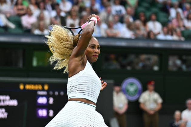 2026 Wimbledon - Serena Williams Serena Williams (USA) during her first round match at the 2025 Wimbledon Tennis Championships at the AELTC in London, GREAT BRITAIN, on JuNE 30, 2026. Photo by Corinne Dubreuil ABACAPRESS.COM London  Copyright: xDubreuilxCorinne ABACAx