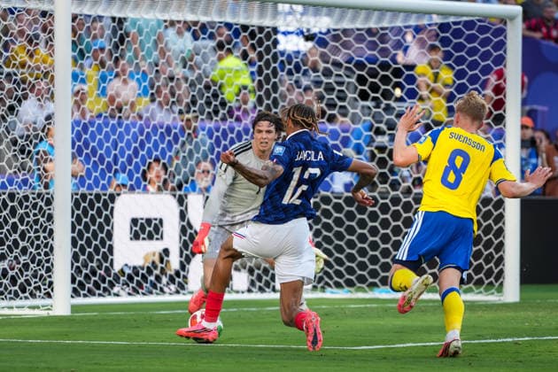 France v Sweden: Round Of 32 - FIFA World Cup, WM, Weltmeisterschaft, Fussball 2026 12 Bradley Barcola of France during the FIFA World Cup USA 2026 Round of 32 match between France and Sweden at New York New Jersey Stadium, New York, United States, on June 30, 2026. NEW YORK United States  Copyright: xAymanxArefx originalFilename:aref-notitle260630_npFzA.jpg