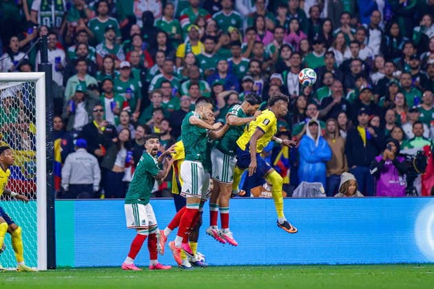FIFA WORLD CUL 2026 MEXICO VS ECUADOR FIFA World Cup, WM, Weltmeisterschaft, Fussball 2026 MEXICO VS ECUADOR MEXICO VS ECUADOR 30062026 MEXICO CITY, MEXICO Action photo of Cesar Montes (L) of Mexico, during game of the FIFA World Cup 2026, held at the Estadio Ciudad de Mexico of Mexico City. Foto de accion de Cesar Montes (I) de Mexico, durante juego de la Copa del Mundo 2026 de la FIFA, celebrado en el Estadio Ciudad de Mexico de la Ciudad de Mexico. PHOTO BY IMAGENSHOP AGENCIA FOTOGRAFICA MEXICO CITY MEXICO CITY MEXICO *** FIFA WORLD CUP 2026 MEXICO VS ECUADOR FIFA WORLD CUP 2026 MEXICO VS ECUADOR MEXICO VS ECUADOR 30062026 MEXICO CITY, MEXICO Action photo of Cesar Montes (L) of Mexico during a match of the 2026 FIFA World Cup, held at the Estadio Ciudad de Mexico in Mexico City Action photo of Cesar Montes (L) of Mexico, during a match of the 2026 FIFA World Cup, held at the Estadio Ciudad de Mexico in Mexico City. PHOTO BY IMAGENSHOP PHOTO AGENCY MEXICO CITY MEXICO CITY MEXICO Copyright: xYOALIxMARTINEZx