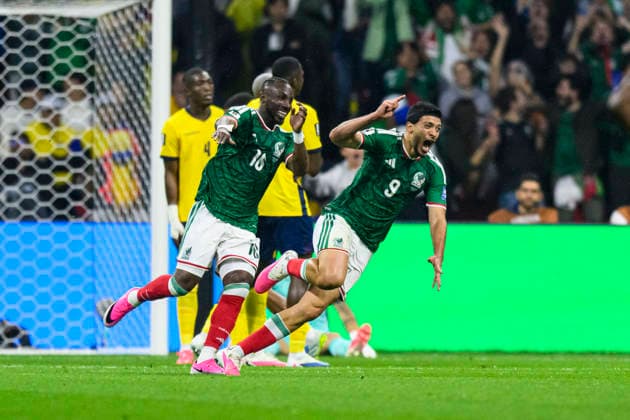 June 30, 2026, Peru: Raul Jimenez of Mexico celebrates his goal during the FIFA World Cup, WM, Weltmeisterschaft, Fussball 2026 match between Mexico and Ecuador. Mexico hosted Ecuador at Mexico City Stadium on June 20, 2026 in Mexico City, Mexico Peru - ZUMAf196 20260630_zsp_f196_009 Copyright: xMartinxFonsecax