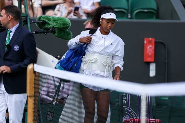 Naomi Osaka ahead of her second round match Wimbledon Tennis Championships, Day 3, The All England Lawn Tennis and Croquet Club, London, UK - 01 Jul 2026London The All England Lawn Tennis and United Kingdom  Copyright: xKieranxMcManus Shutterstockx 16970334j