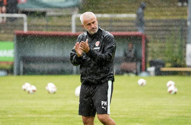 Foto : Co-Trainer Peter NEMETH (Pauli) Fussball Regionalliga Nord , am Di. 30.06.2026 Altona 93 - FC St. Pauli *** Photo: Assistant Coach Peter NEMETH, St. Pauli Soccer, Regionalliga Nord, on Tue, June 30, 2026: Altona 93 vs. FC St. Pauli